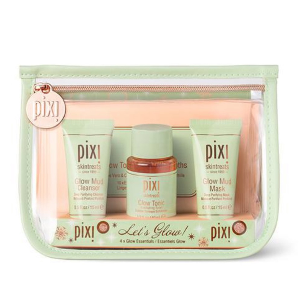 NWT Pixi glow essential travel kit